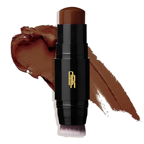 Black Radiance Color Perfect Foundation Stick with Soft Brush Applicator Duo – Buildable, Blendable Versatile Pigment-Rich Formula - Chocolate Dipped - Image 1