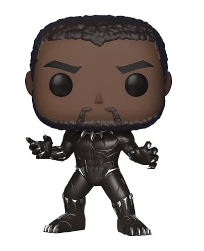 Funko Pop Marvel: Black Panther Movie - Black Panther - (Styles May Vary) Collectible Figure Grey, 2.5 X 2.5 Inch - Collectable Vinyl Figure - Gift Idea - Official Merchandise - Superheroes Fans thumbnail 2