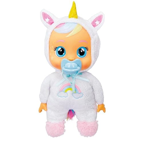 Cry Babies Goodnight Dreamy - Sleepy Time Baby Doll with LED Lights, for Girls and Boys Ages 18M and Up, Multicolor - Image 1
