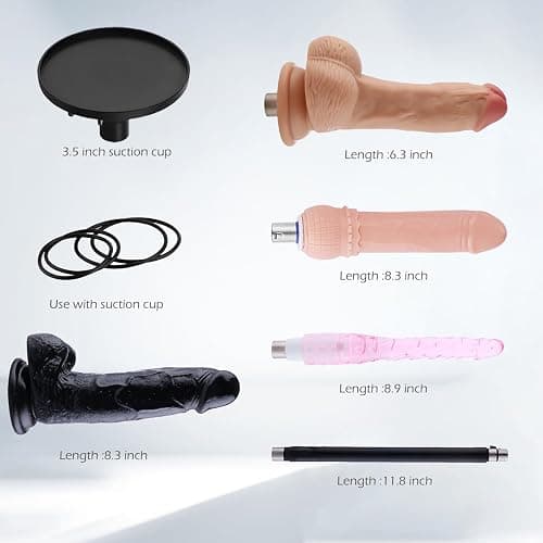 Sex Machine, AUXFUN Automatic Dildo Machine with Bluetooth App Control,Thrusting Machine for Women with 6 Accessories,Sex Machine attachments Sex Toys thumbnail 7