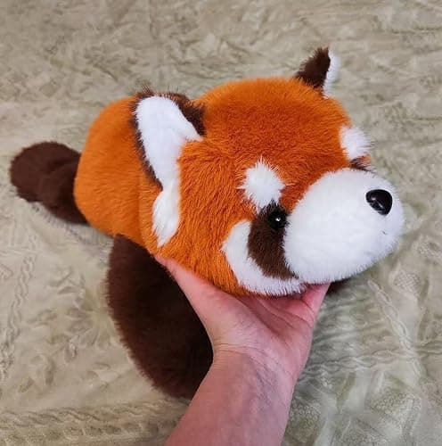 KWQBWQF Cute Red Panda Plush Toy 18.9 Inch Soft Red Panda Stuffed Animal Plushie Kawaii Birthday Gift for Children Kids Girls Boys thumbnail 2