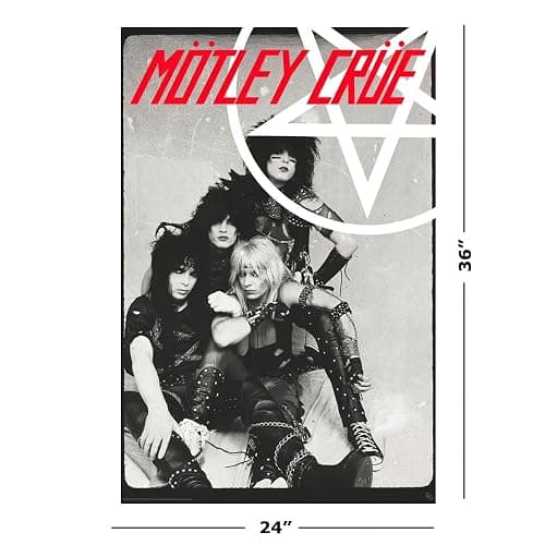 Motley Crue - Music Poster (Mötley Crüe - The Guys) (Size: 24" x 36") thumbnail 2