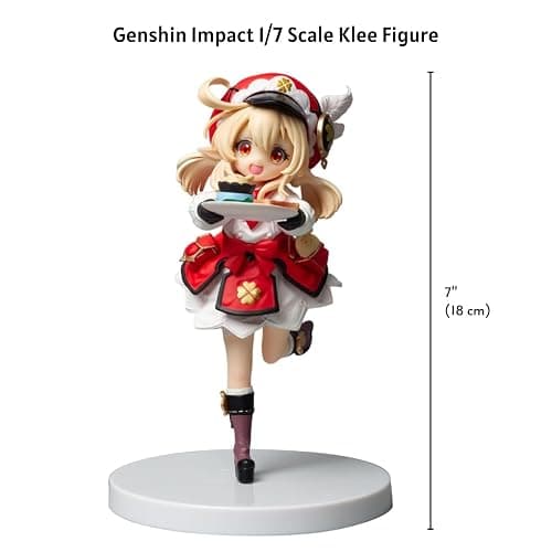 GOLEHS Genshin Impact Klee Figure - Cute 1/7 Scale Klee Collectible Figurine thumbnail 3