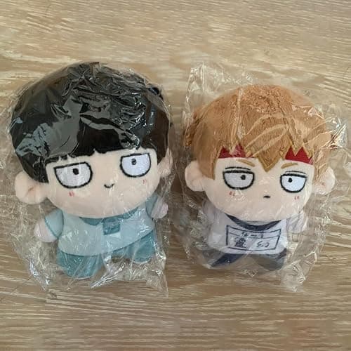 QAHEART Mob PillowsFigure Anime Cartoon Kageyama Shigeo Reigen Arataka Soft Pillow Cute Stuffed Dimple Anime Figures for Fans 10CM thumbnail 7
