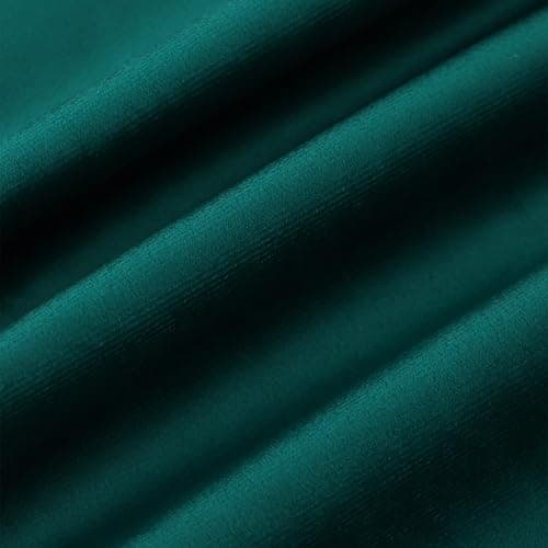 JIAHANNHA Velvet Emerald Green Throw Pillow Covers 18x18 Inches Pack of 2 Soft Decorative Square Cushion Covers for Couch Sofa Bed Livingroom Car,45x45Cm,Deep Dark Green thumbnail 6