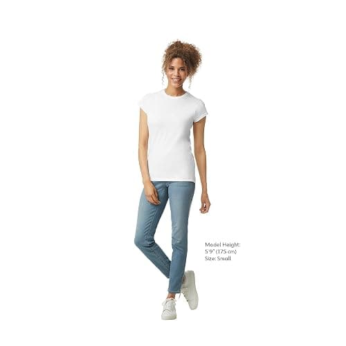 Gildan Womens Softstyle Cotton T-Shirt, Style G64000l, Multipack thumbnail 6
