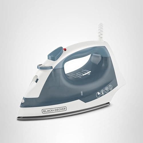 BLACK+DECKER Easy Steam Compact Iron for Clothes, Automatic Shutoff, Nonstick Plate, Light Weight, 1200 Watts thumbnail 11