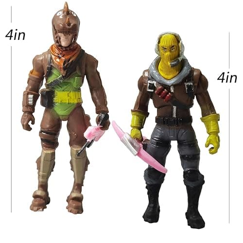 Myatou 8-Piece Video Game Action Figures Set Cake Toppers,with Weapons Toy Figurines Set for Game Fans Gifts Home Decorations thumbnail 6
