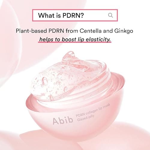 Abib PDRN Vegan Collagen Lip Mask Glazed Jelly 0.38 fl oz | Korean Lip Butter Balm Overnight Sleeping Mask Hydrating Care Moisturizer Treatment for Flakey, Dry Lips thumbnail 5