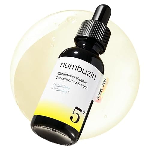 numbuzin No.5 Vitamin Concentrated Serum, Dark Spot Care, Glutathione & Vitamin Serum, Korean Skincare, Tranexamic Acid 4%, Niacinamide 5%, for a Radiant-Looking Glow 1.01 fl oz - Image 1