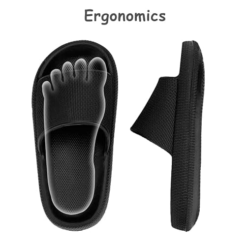 Cubufly Cloud Slides for Kids丨Boys Girls Shower Slippers Slip on Sandals丨Non-Slip Open Toe Pillow Slippers Sandals丨Quick Drying Summer Beach Pool Shoes thumbnail 2