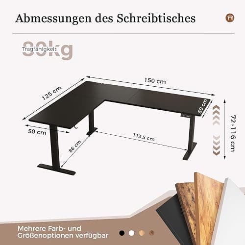 Ecktisch Höhenverstellbar thumbnail 2