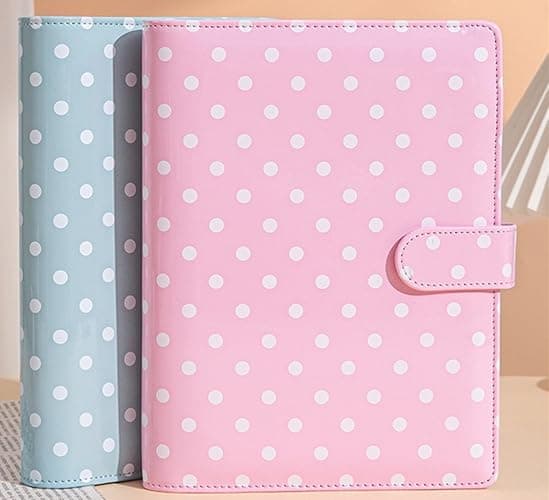  A5 Photocard Binder with 25 Pack 4-Pocket Double Sided Sleeves 6 Ring Photocard Book with 1pcs photocard holder PU Leather Cover Collector for 2x3’’ Album Cards Trading Card (Pink) thumbnail 7