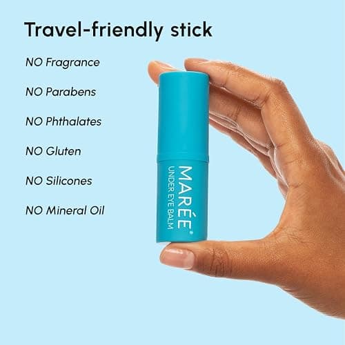 MAREE Under Eye Balm Stick Hydrating - Retinol Caffeine Under Eye Brightener Stick for Older Women - Collagen Under Eye Cream for Dark Circles & Wrinkles - Skin Care Treatment Moisturizer thumbnail 12
