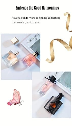 Women's Perfume Set: 4 Floral and Fruity Fragrances in a Gift Box, 105(25ml x3 +30ml) ml Total (3.5oz). Perfect for Gifting or Personal use, Elegant and Timeless Scents for any Accasions thumbnail 7