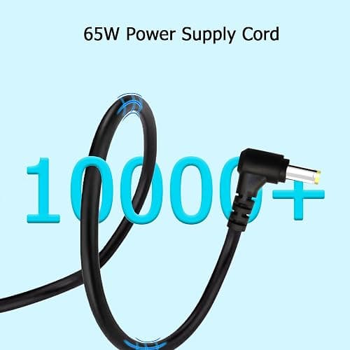 19V AC Power Cord for Acer Monitor R240HY SB220Q SA230 S231HL S232HL H236HL S202HL S230HL S240HL S220HQL S271HL S241HL G246HL Replacement LCD LED Display Power Supply Adapter thumbnail 4