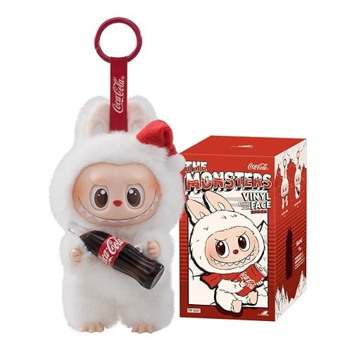 POP MART The Monsters Coca-Cola Series-Vinyl Face Plush Pendant de Acción Popular Figura Coleccionable y Adorable Juguete Artístico Regalo Creativo 1PC - Image 1