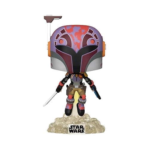Funko POP! Women Of Star Wars - Sabine Wren - Star Wars: Rebels - Amazon Exclusive - Collectable Vinyl Figure - Gift Idea - Official Merchandise - Toys for Kids & Adults - TV Fans thumbnail 2