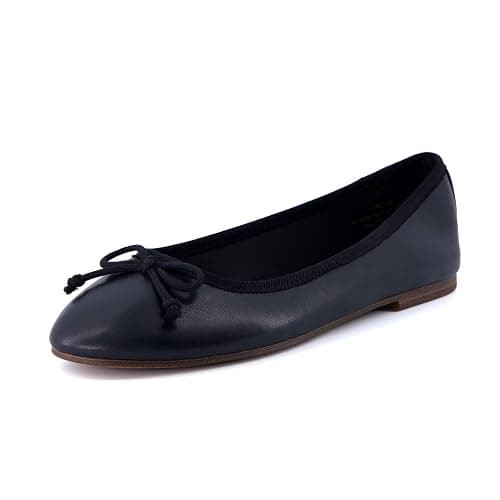 CUSHIONAIRE Como Ballet Flats for Women, Round Toe Mary Jane Womens Flats with Memory Foam Comfort, Wide Widths Available thumbnail 9
