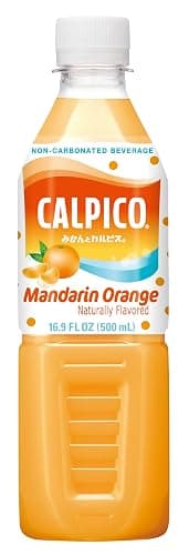 CALPICO Mandarin Orange – Smooth, Creamy & Refreshing Non-Carbonated Beverage, Sweet and Tangy, Japanese Lactic Acid Drink, 16.9 Fl oz (Pack of 6) thumbnail 3