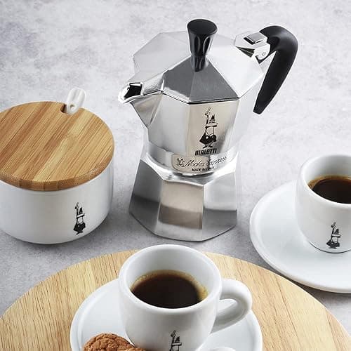Bialetti - Moka Express: Iconic Stovetop Espresso Maker, Makes Real Italian Coffee, Moka Pot 9 Cups (14 Oz - 420 Ml), Aluminium, Silver thumbnail 2