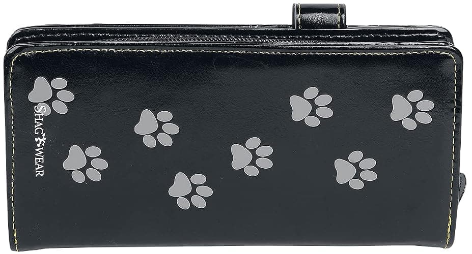 Nemesis Now Lucky Cat Frauen Geldbörse Gothic, Horror, Katzen, Black, 18.5cm, Casual thumbnail 3