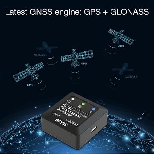 SKYRC GNSS Performance Analyzer RC GPS+GLONASS Speedometer, Bluetooth Enabled Race Data Logger and Speed Tracker for RC Cars and Planes. GSM020 SK-500023 thumbnail 9