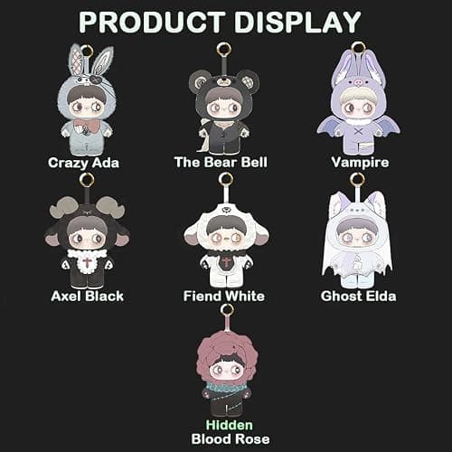 MayMei Blind Box Plush Figures, MayMei Dark Forest Series Plush Blind Box, Mystery MayMei Doll Collectible Toys for Gifts, Single Box (1 of 7 Possible Styles) thumbnail 3