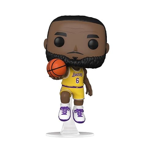 Funko POP! NBA: Lakers - LeBron James #6 - Collectable Vinyl Figure - Gift Idea - Official Merchandise - Toys for Kids & Adults - Sports Fans - Model Figure for Collectors and Display thumbnail 3