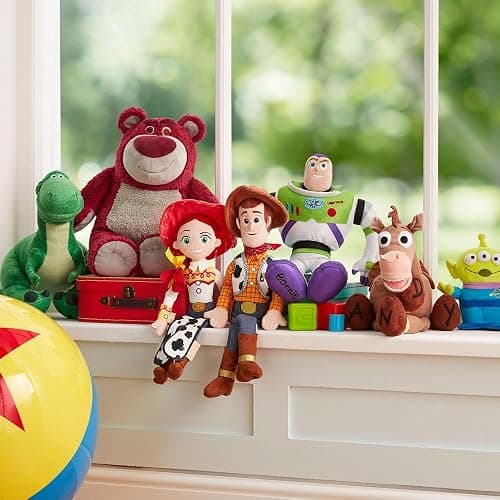 Disney Store Toy Story Plush, Rex, Iconic Cuddly Toy Character with Embroidered Eyes and Soft Plush Features, Suitable for All Ages thumbnail 7