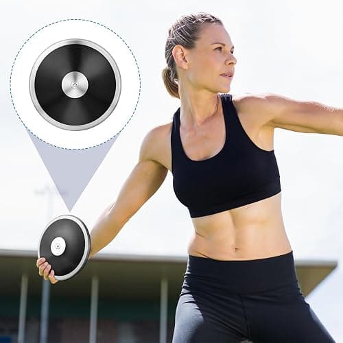 Wettarn 1 kg Discus, Man Women Discus Track and Field Discuses Track and Field Equipment thumbnail 3