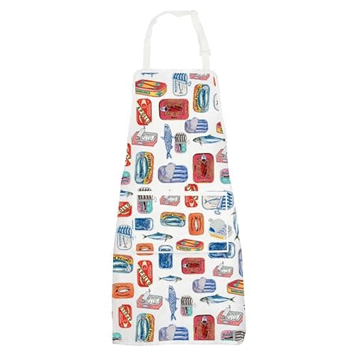 G2TUP Portugal Sardines Kitchen Apron Portuguese Sardines Gifts Tinned Fish Apron Portuguese Apron - Image 1
