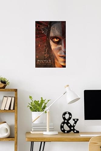 Avatar: Fire and Ash (2025) - Teaser One Sheet Wall Poster, 22.4L" x 14.7W", Premium Unframed Version thumbnail 2