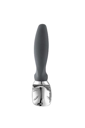 Spring Chef Gray Heavy Duty Ice Cream Scoop with Comfortable Soft Grip Handle, Dishwasher Safe Ice Cream Scooper, Professional Metal Kitchen Tool for Frozen Yogurt, Gelato, Sorbet, Sundae, Melon thumbnail 9