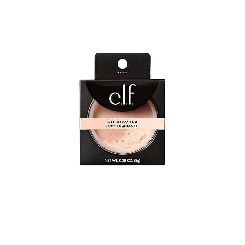 e.l.f. High Definition Powder, Loose Powder, Lightweight, Long-Lasting, Creates Soft Focus Effect, Masks Fine Lines & Imperfections, 0.28 Oz, Soft Luminance thumbnail 2