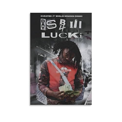 Lucki Days B4 III Canvas Poster Bedroom Decoration Landscape Office Valentine's Birthday Gift Unframe-style12x18inch(30x45cm) - Image 1