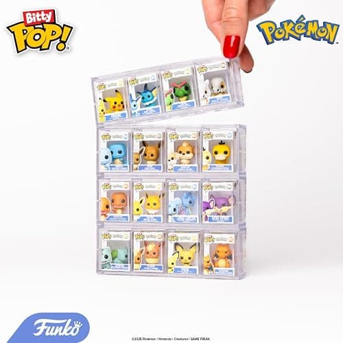 Funko Pop! Bitty: Pokemon - Bulbasaur, Flareon, Pichu, and Charizard - 0.9 Inch (2.2 Cm) Collectable - Gift Idea - Stackable Display Shelf Included - Gift Idea - Party Bags Stocking thumbnail 5