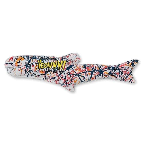 Yeowww Pollock Fish Catnip Toy - Image 1