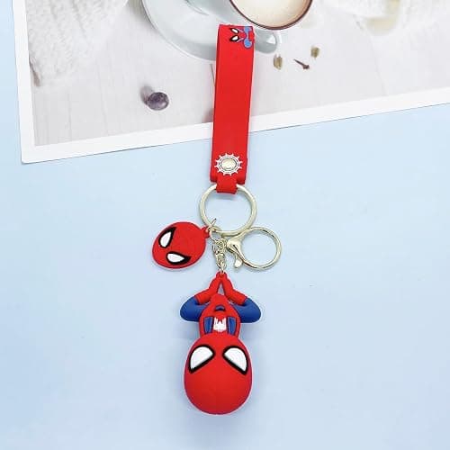 Nuahyaz Cartoon Keychain for Girls and Boys, Cute Keychains Accessories Keyring Key Wristlet Car Charms Backpack Key Chain thumbnail 5