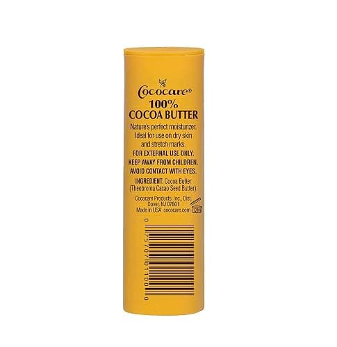 Cococare 100% Cocoa Butter Stick - All-Natural Cocoa Butter Emollient for Ultimate Skin Hydration & Protection - The Yellow Stick - (2 Pack) thumbnail 3