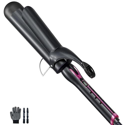 ORYNNE Curling Iron 2 Inch, 2 inch Curling Irons Ceramic Barrel with Argan Oil Infused, Large Barrel Curling Iron for Long Hair, 14 Heat Settings - Image 1