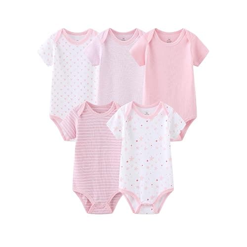 MAMIMAKA Newborn Layette Gift Set Bodysuits Pants for Baby Girl and Boy 24 Piece 100% Cotton Essentials and Accessories thumbnail 2