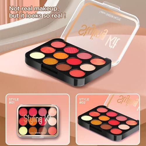 Fake Makeup Kits for Girls Toys 3 4 5 Years Old, Pretend Makeup Toys for Girls Birthday Gifts 3-5 Years Old (Black) thumbnail 4