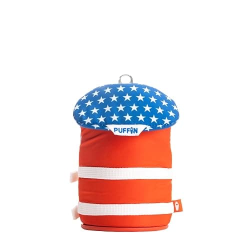 Puffin - The Liberty Life Vest - Insulated 12 oz Can Cooler I Beer Bottle & Soda Can Insulator, Keep Drinks and Beverages Cold thumbnail 3