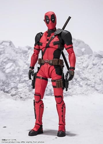 TAMASHII NATIONS - Deadpool & Wolverine - Deadpool, Bandai Spirits S.H.Figuarts Action Figure thumbnail 3
