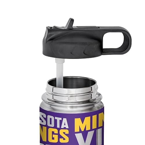 Rico Industries NFL Football Stainless Steel Tumbler with Lid - Great For Coffee, Tea, Water or Cocktails thumbnail 5