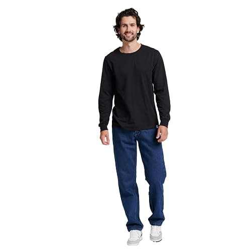 Russell Athletic Men's Dri-Power Long Sleeve Tees, Moisture Wicking, Odor Protection, UPF 30+ thumbnail 2