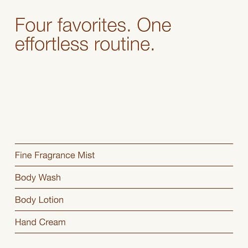 Bath & Body Works Warm Vanilla Sugar Gift Set with Body Wash, Fine Fragrance Mist, Lotion, & Hand Cream – Personal Care Collection for Gifts or Individual Use, Sugar and Sweet Vanilla Scent - 1 Pack thumbnail 4