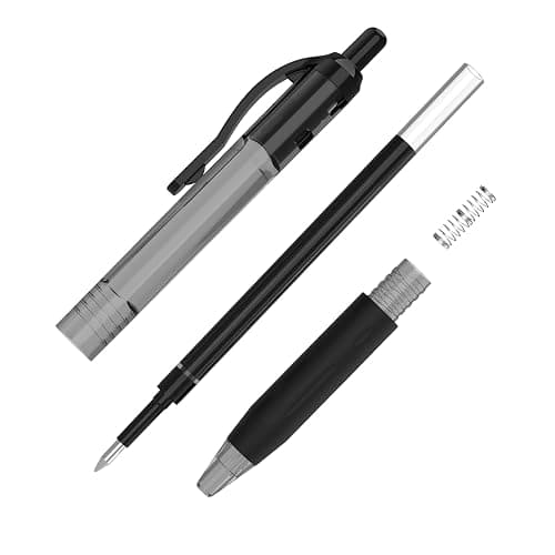EYEYE G-103 10 Pack Retractable Gel Pens 0.5mm, Black Ink Pen Extra Fine Point Quick Dry, 0.5 mm Ballpoint Pen Fine Point Smooth Writing Pens for for Office School Supplies thumbnail 4