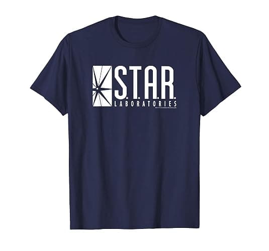 The Flash: TV Series S.T.A.R. Labs Logo T-Shirt - Image 1